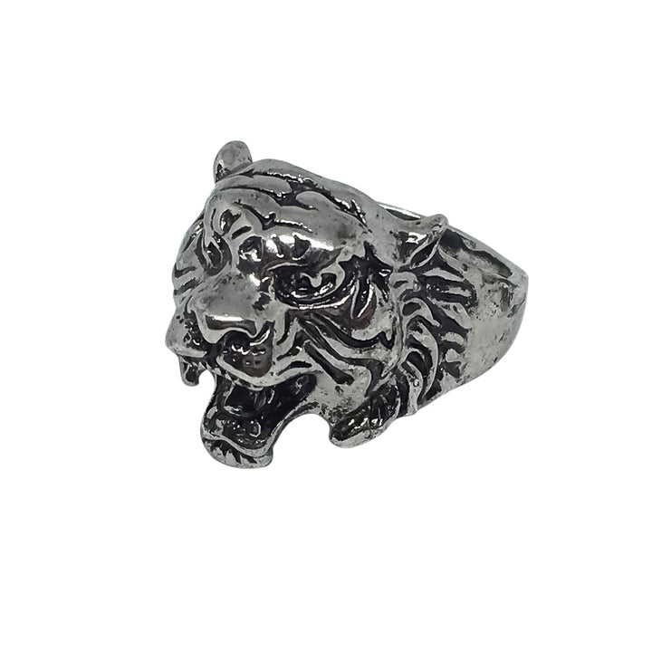 Gifts From The Crypt - Tibetan Tiger Statement Ring-5