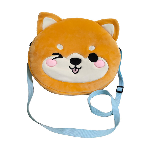 Plush Crossbody Bag - Adoramals Shuggs the Shiba Inu PBAG01-0