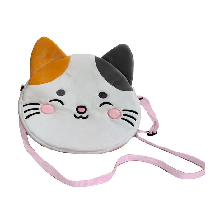 Plush Crossbody Bag - Adoramals Lola the Cat PBAG04-0