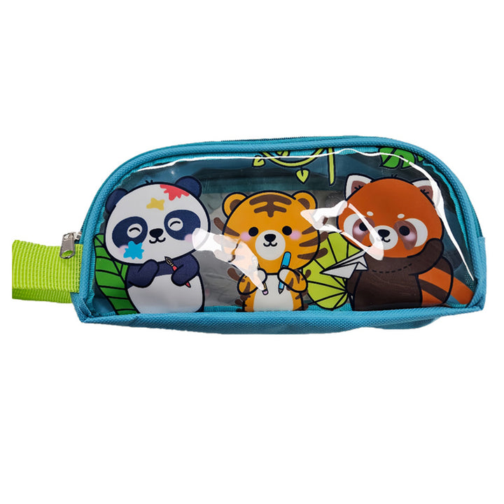 Clear Window Pencil Case - Adoramals Wild PCASE70-0