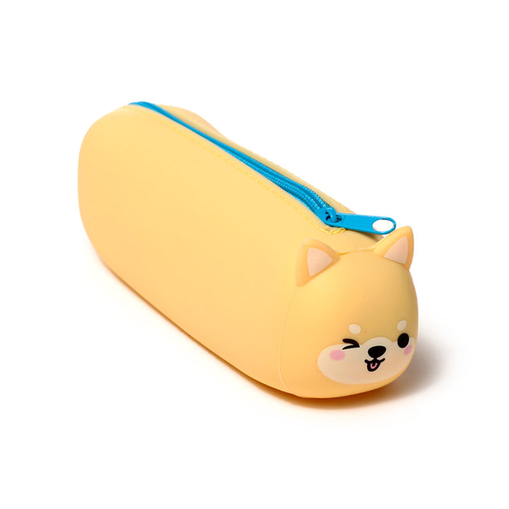 Silicone Pencil Case - Adoramals Shiba Inu Dog PCASE75 by Puckator