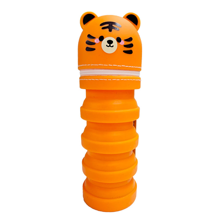 Silicone Pencil Case - Tiger PCASE77-0