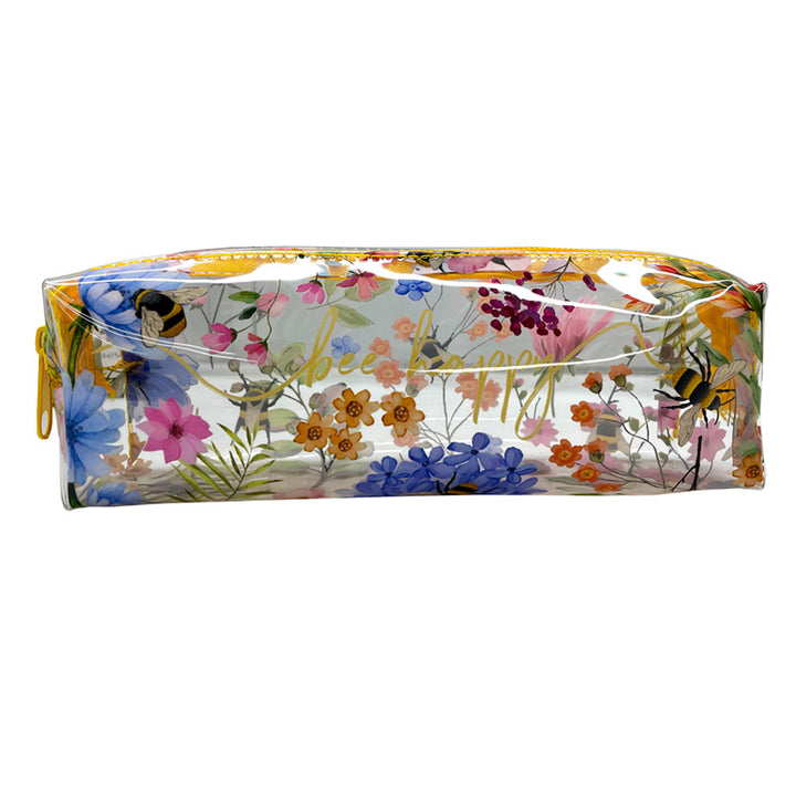 Clear Window Pencil Case - Nectar Meadows PCASE82-0