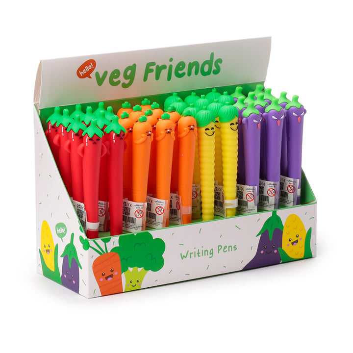 Fine Tip Pen - Veg Friends PEN251 by Puckator