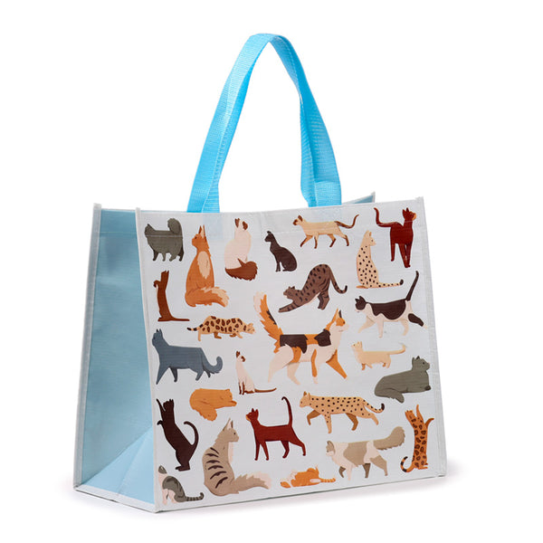 Recycled RPET Reusable Shopping Bag - Feline Fine Cats RPBAG31 by Puckator