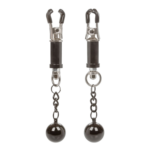 Nipple Grips Weighted Twist Nipple Clamps by California Exotic