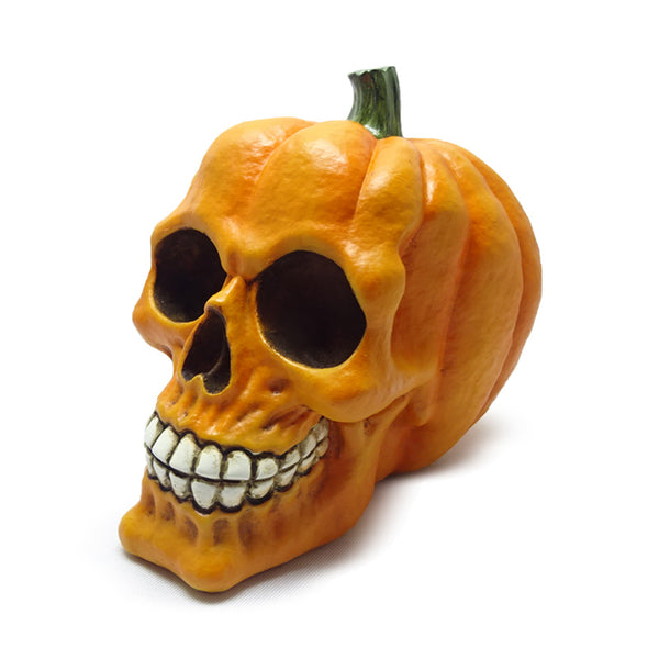 Decorative Ornament - Pumpkin Skull SK397-0