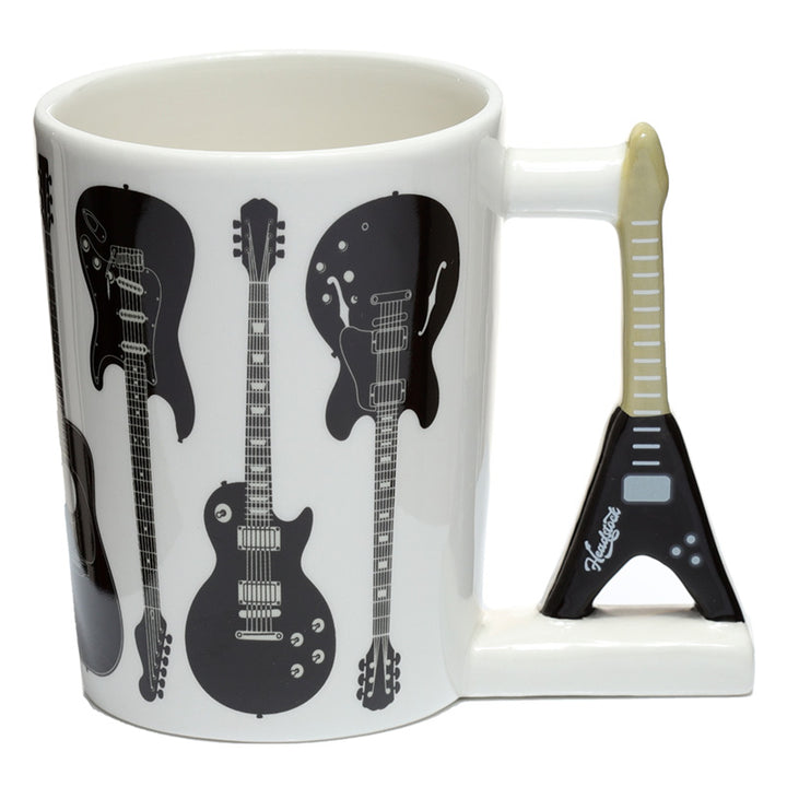 Collectable Shaped Handle Ceramic Mug - Headstock Rock Guitar SMUG329 by Puckator