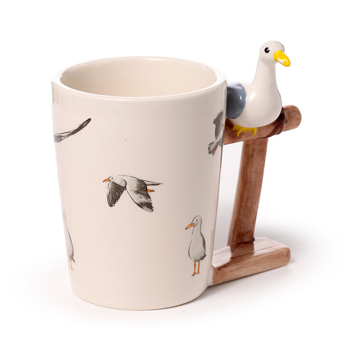 Collectable Shaped Handle Ceramic Mug - Seagull Buoy SMUG331 by Puckator