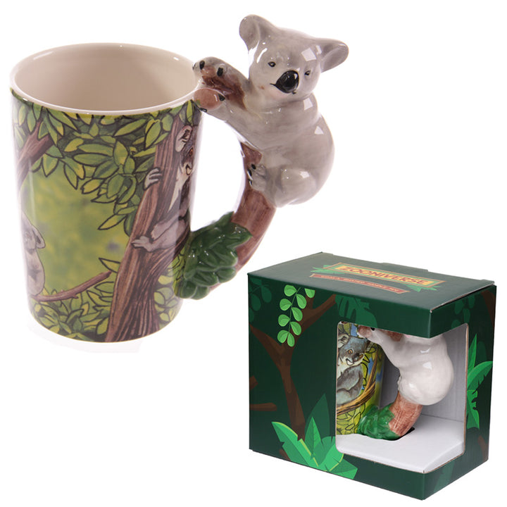 Shaped Handle Ceramic Mug - Zooniverse Koala SMUG55-0