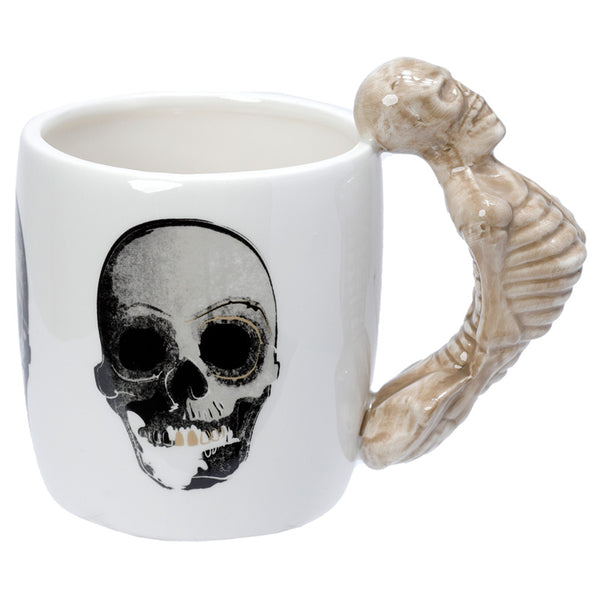 Novelty Skeleton Design Shaped Handle Mug SMUG76-0