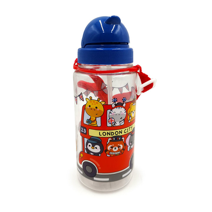 Children's Shatterproof Water Bottle 450ml - Adoramals London SPBOT05 by Puckator