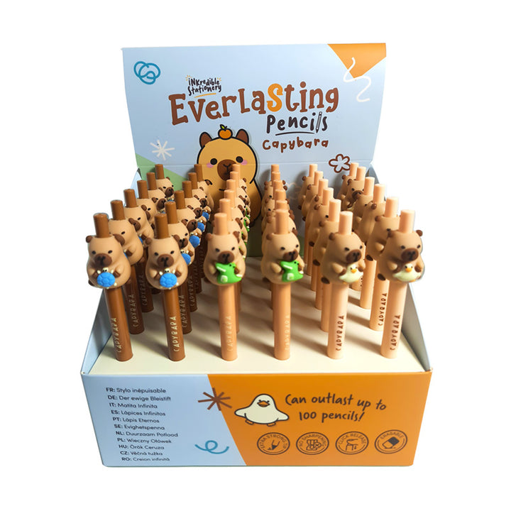 Everlasting Pencil - Capybara with Animal Friends STA377-0