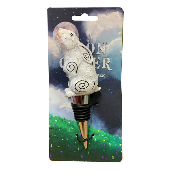 Novelty Bottle Stopper - Moon Gazing Hare STOP03-0