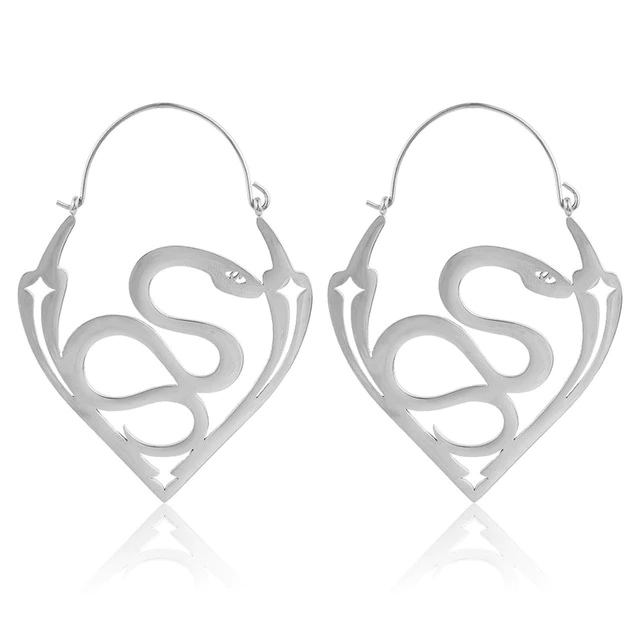 Serpentes Hoop Earrings-2