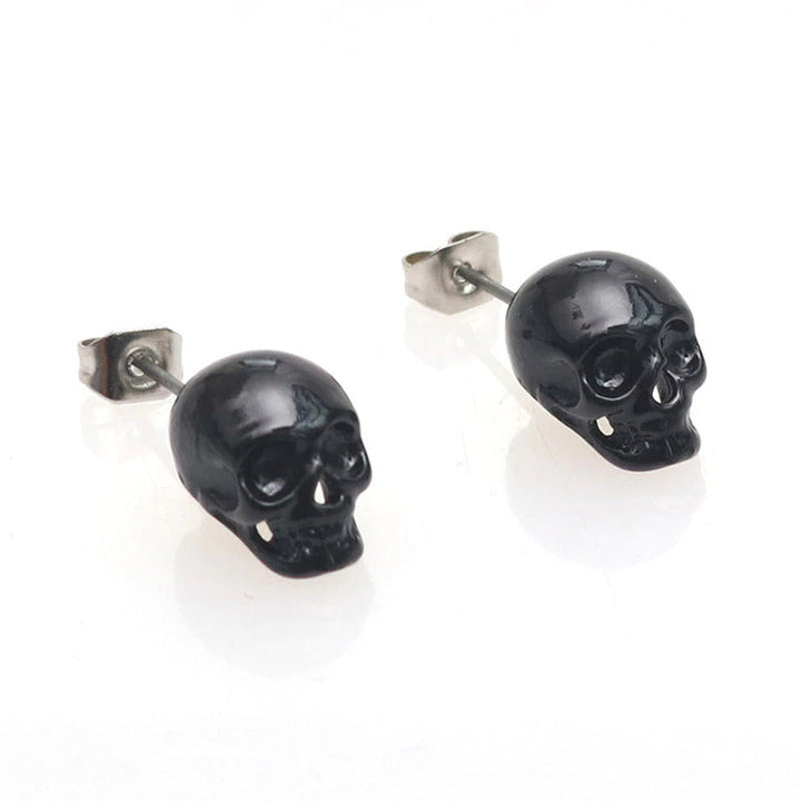 Skull Stud Earrings-1