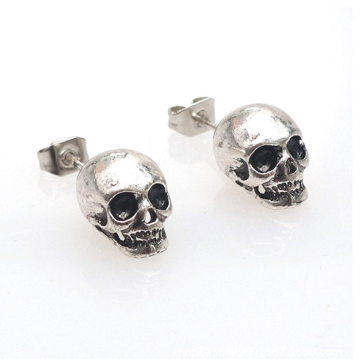 Skull Stud Earrings-2