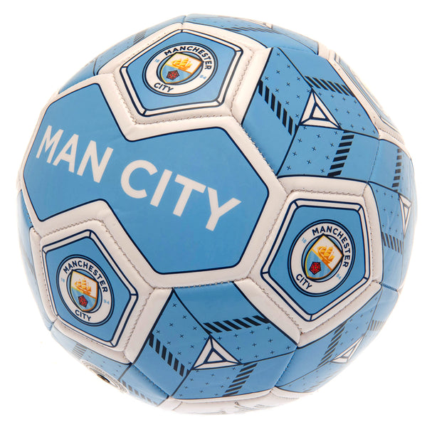 Manchester City FC Hex Size 3 Football by Manchester City FC