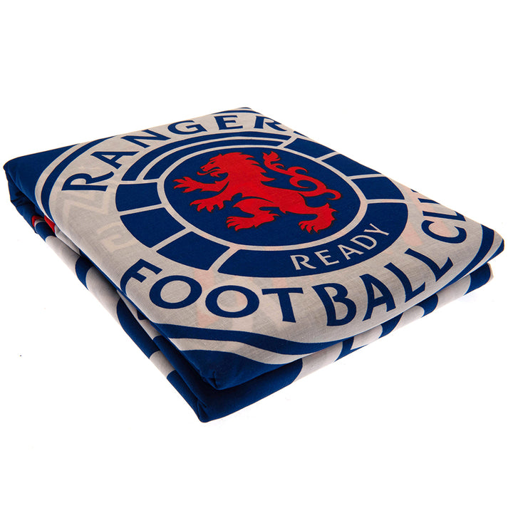 Rangers FC Pulse Single Duvet Set by Football>European Leagues>Rangers FC