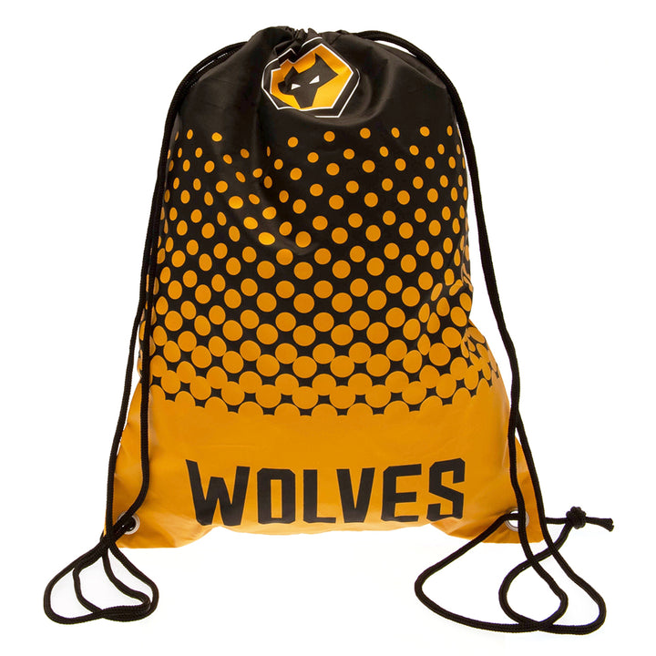 Wolverhampton Wanderers FC Fade Gym Bag by Football>Premier League>Wolverhampton Wanderers FC