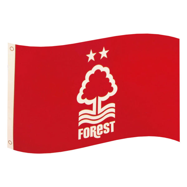 Nottingham Forest FC Core Crest Flag by Football>Premier League>Nottingham Forest FC