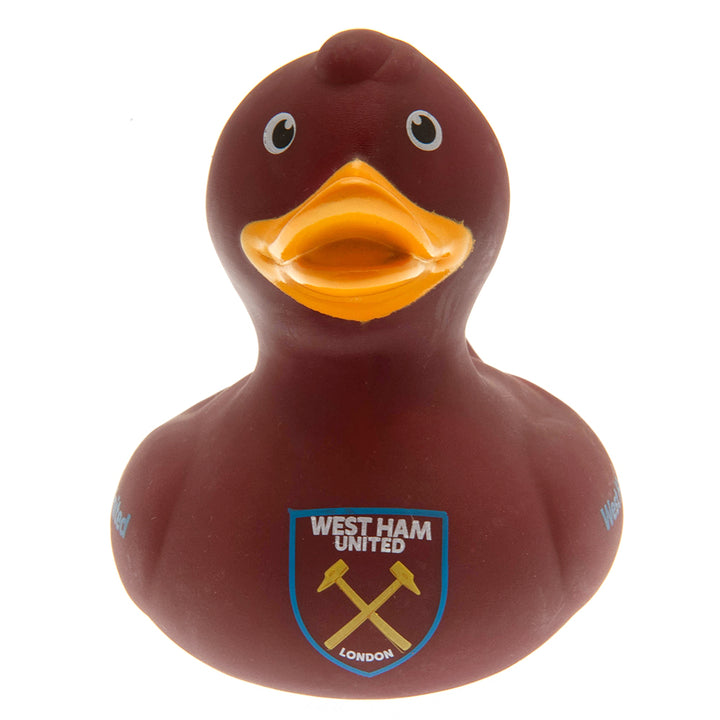 West Ham United FC Bath Time Duck by Football>Premier League>West Ham United FC