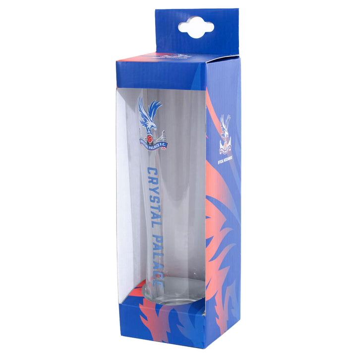 Crystal Palace FC Tall Beer Glass by Football>Premier League>Crystal Palace FC