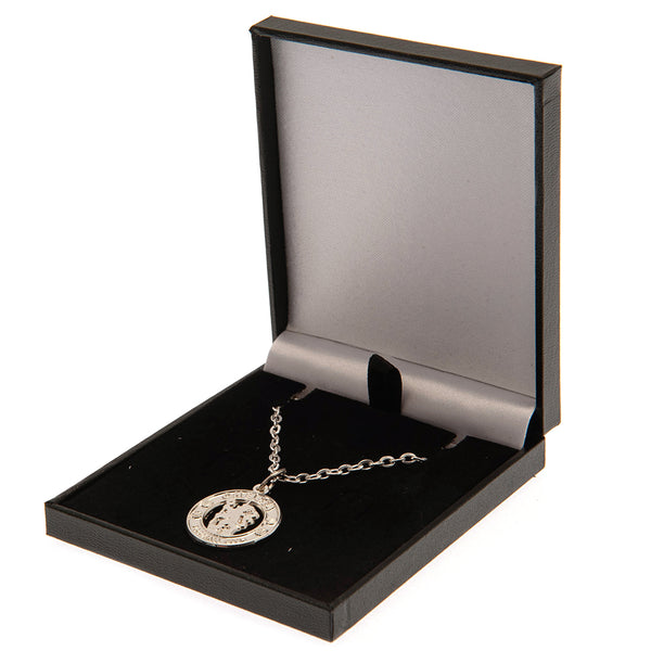 Chelsea FC Silver Plated Boxed Pendant CR by Chelsea FC