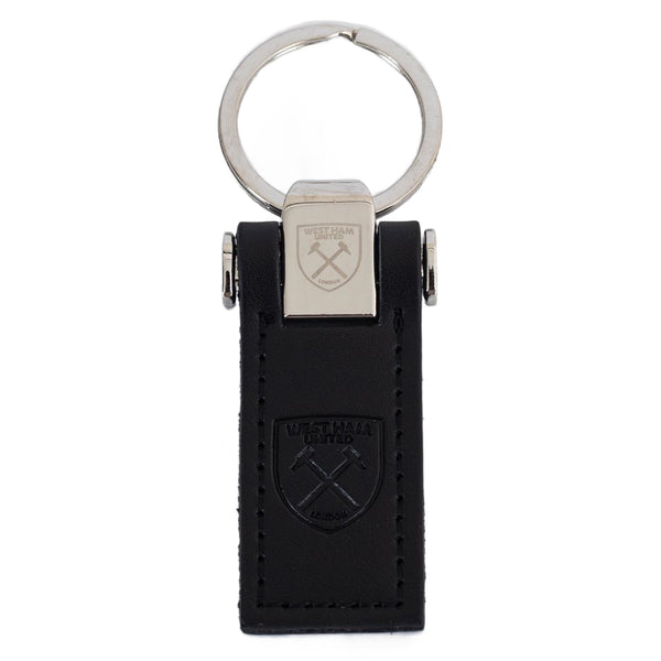 West Ham United FC Leather Key Fob by Football>Premier League>West Ham United FC