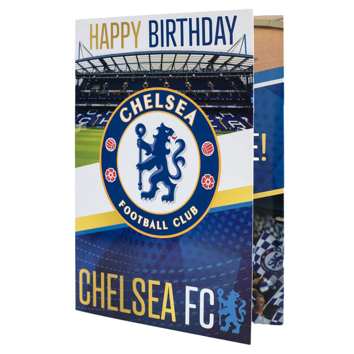 Chelsea FC Musical Birthday Card by Football>Premier League>Chelsea FC