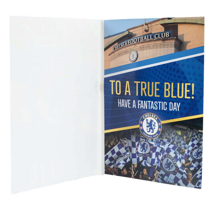 Chelsea FC Musical Birthday Card by Football>Premier League>Chelsea FC