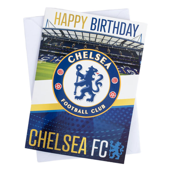 Chelsea FC Musical Birthday Card by Football>Premier League>Chelsea FC