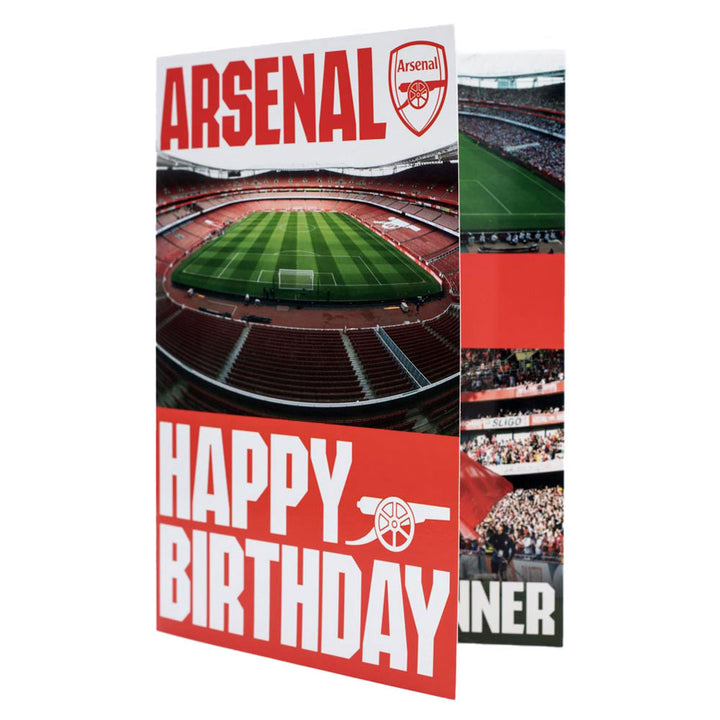 Arsenal FC Musical Birthday Card by Football>Premier League>Arsenal FC