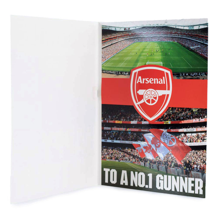 Arsenal FC Musical Birthday Card by Football>Premier League>Arsenal FC