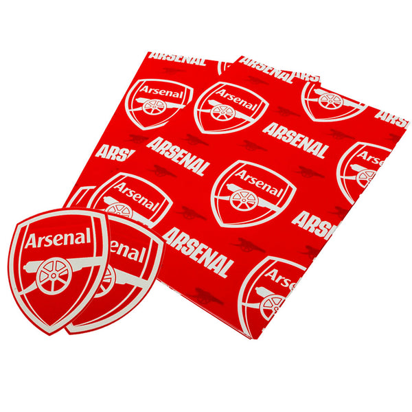 Arsenal FC Text Gift Wrap by Arsenal FC