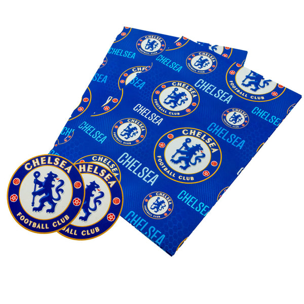 Chelsea FC Text Gift Wrap by Chelsea FC