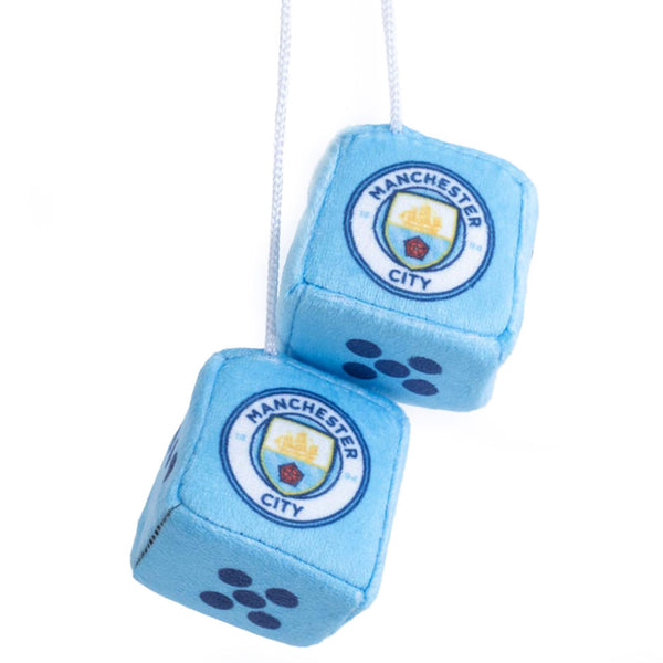 Manchester City FC Hanging Dice by Football>Premier League>Manchester City FC