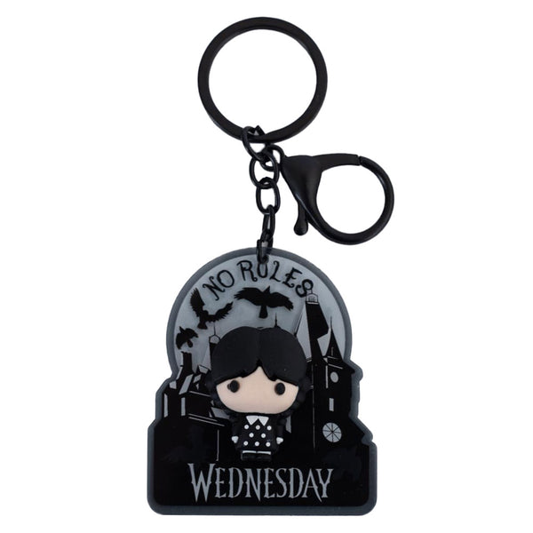 Wednesday 3D Chibi Keyring by Entertainment>TV Series>Wednesday