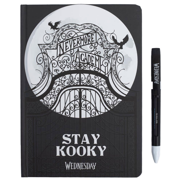 Wednesday Notebook & Pen Set by Entertainment>TV Series>Wednesday