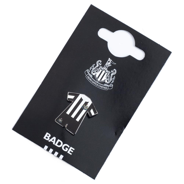 Newcastle United FC 96 Retro Home Kit Badge by Football>Premier League>Newcastle United FC