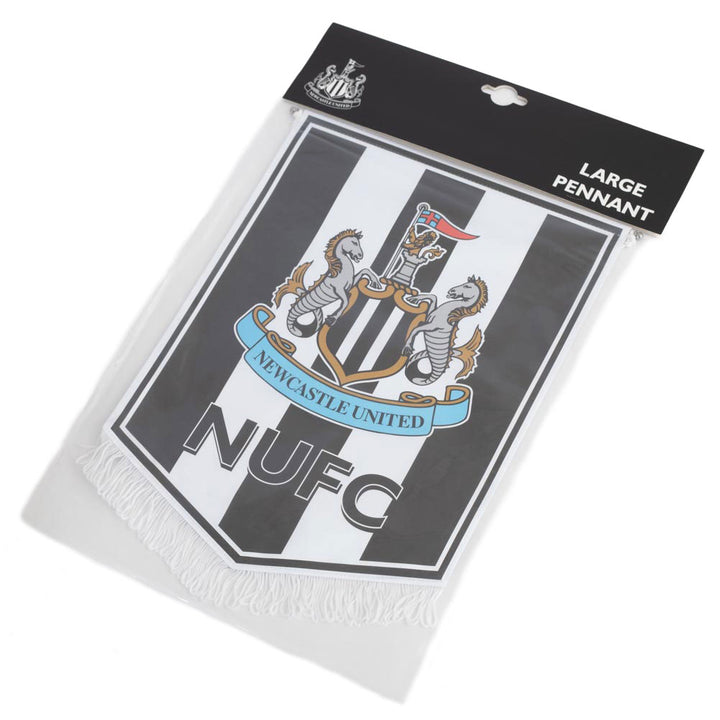 Newcastle United FC Large Crest Pennant by Football>Premier League>Newcastle United FC