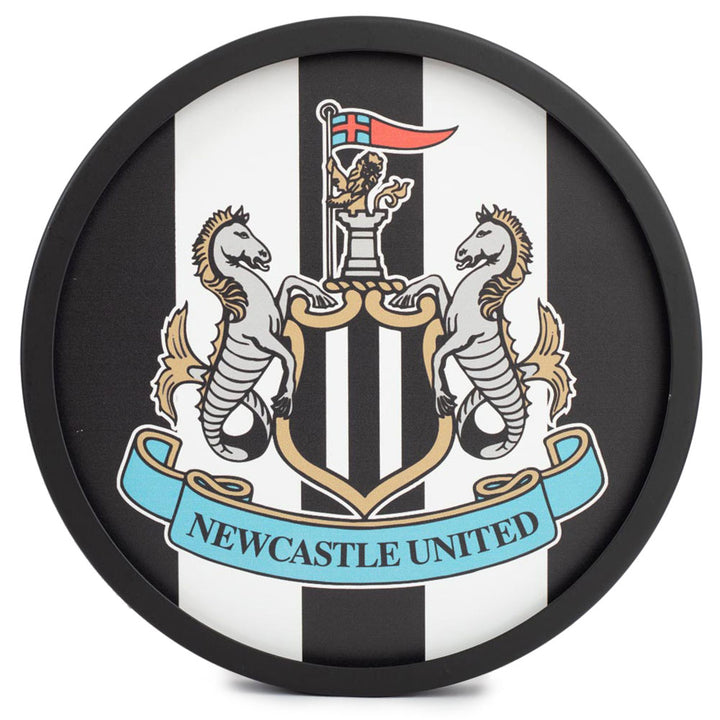 Newcastle United FC Metal LED Logo Sign by Football>Premier League>Newcastle United FC