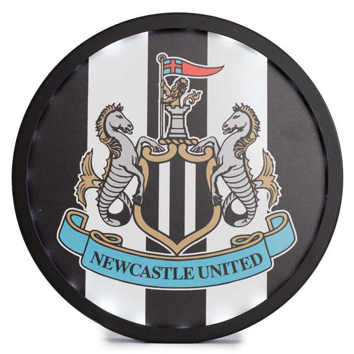 Newcastle United FC Metal LED Logo Sign by Football>Premier League>Newcastle United FC