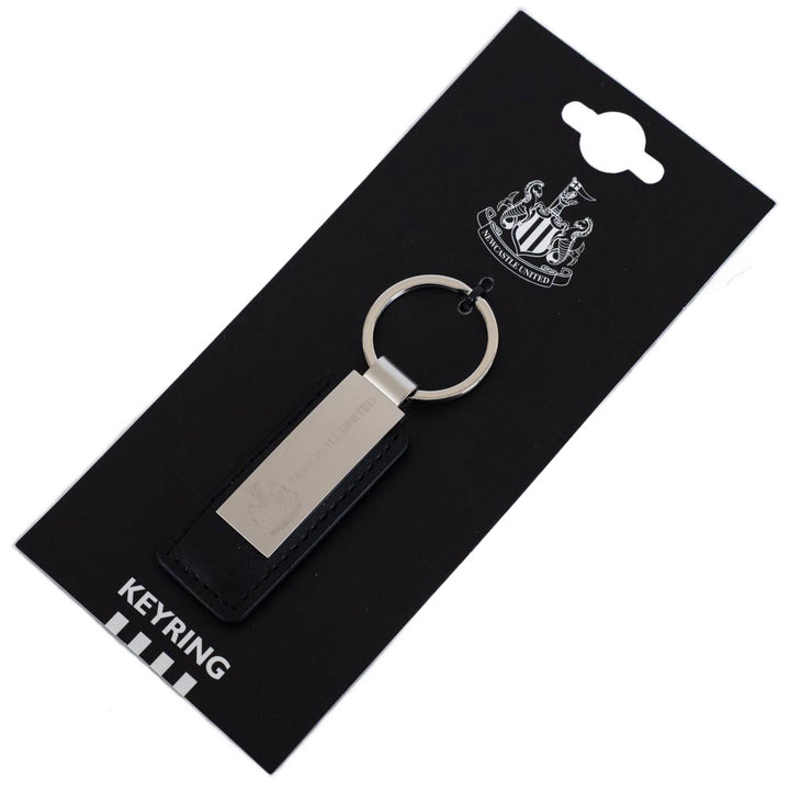 Newcastle United FC Leather Key Fob by Football>Premier League>Newcastle United FC