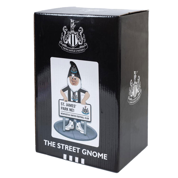 Newcastle United FC Street Sign Gnome by Football>Premier League>Newcastle United FC