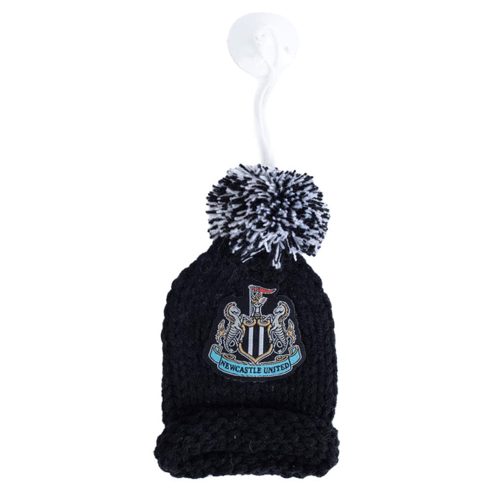 Newcastle United FC Hanging Bobble Hat by Football>Premier League>Newcastle United FC