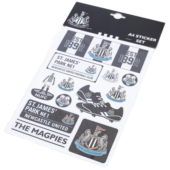 Newcastle United FC A4 Sticker Set by Football>Premier League>Newcastle United FC