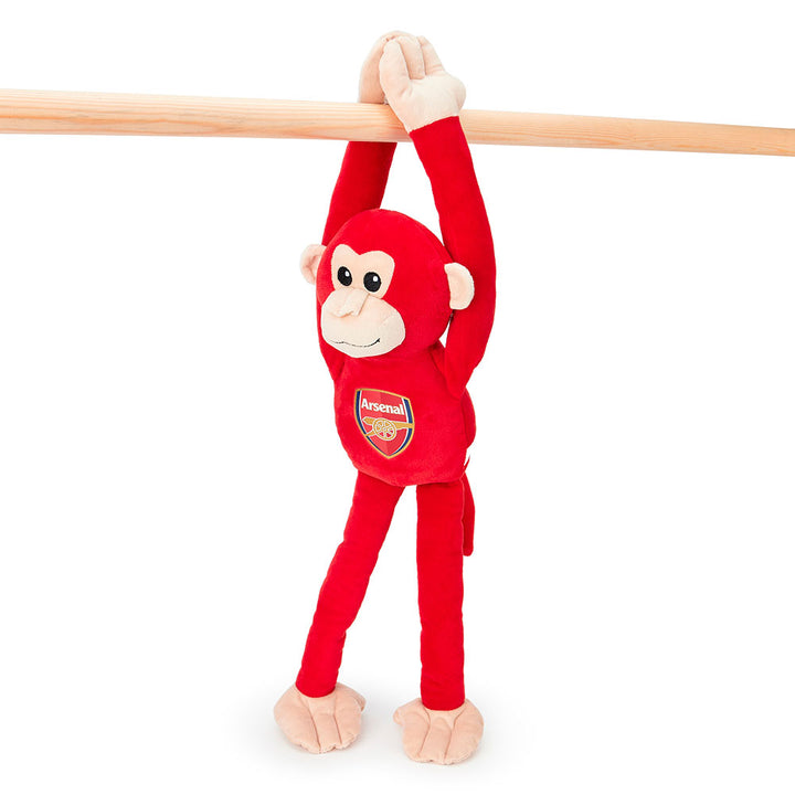 Arsenal FC Plush Hanging Monkey by Football>Premier League>Arsenal FC