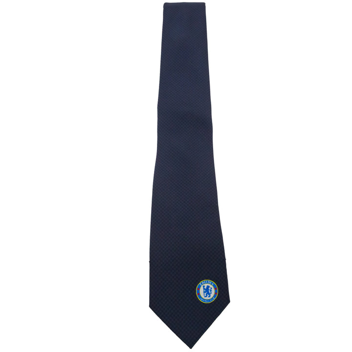 Chelsea FC Navy Blue Tie by Football>Premier League>Chelsea FC