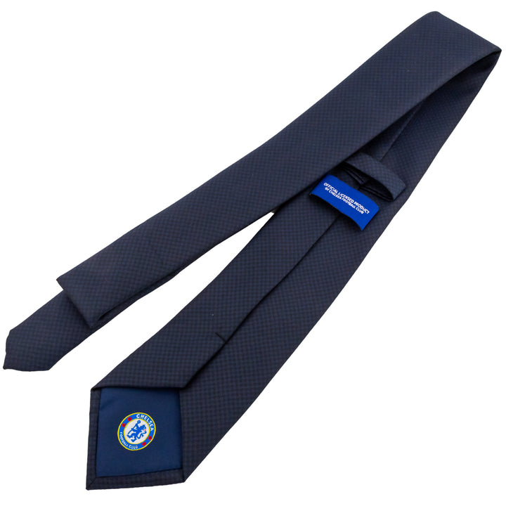 Chelsea FC Navy Blue Tie by Football>Premier League>Chelsea FC